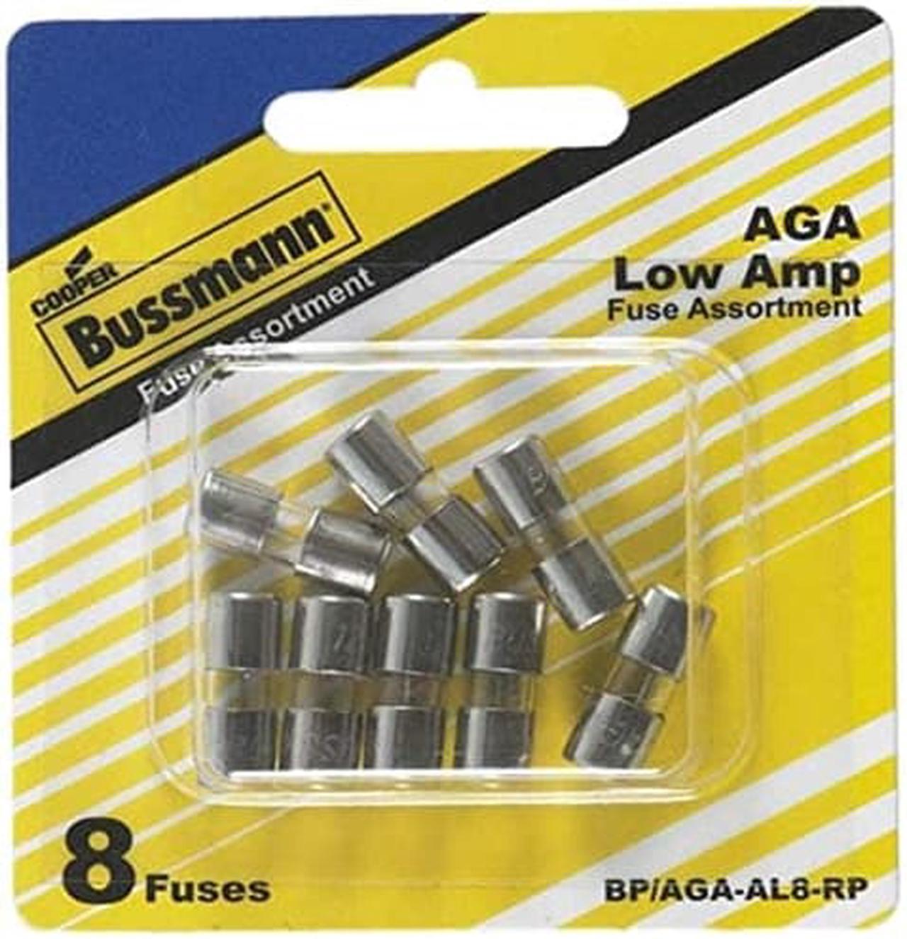 Bussmann (BP/AGA-AL8-RP) Low Ampere AGA Fuse Assortment Kit - 8 Piece