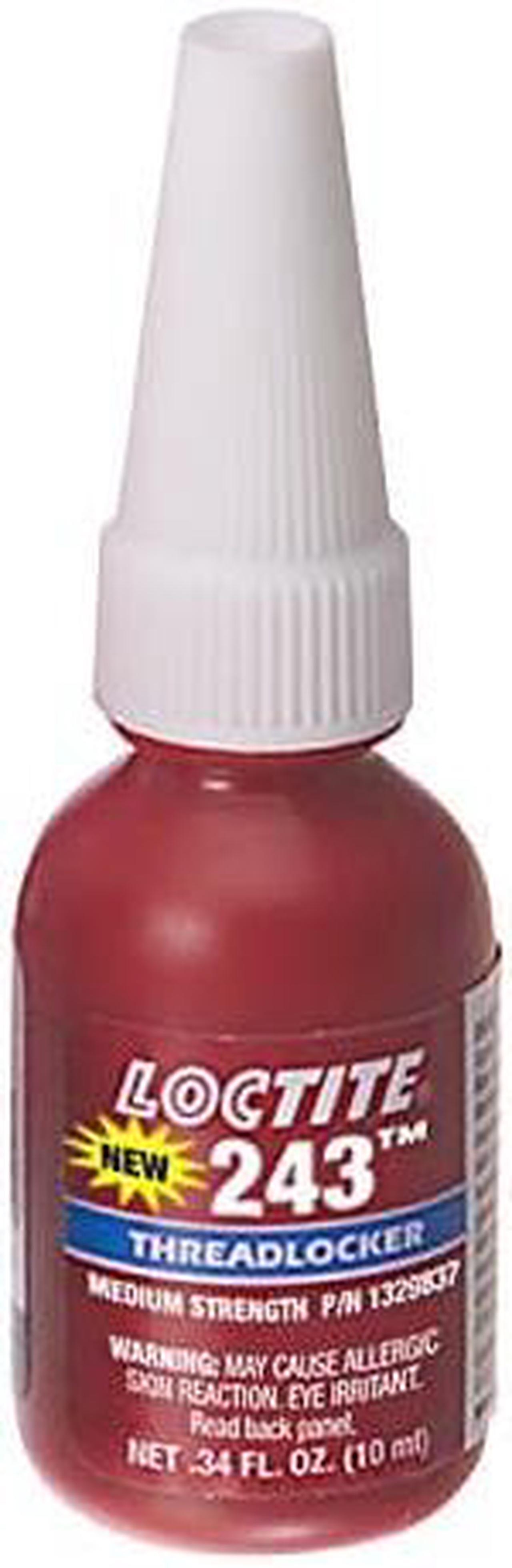 Alt view image 5 of 5 - Loctite 1329837 243 Threadlocker Adhesive Medium Strength and Primerless