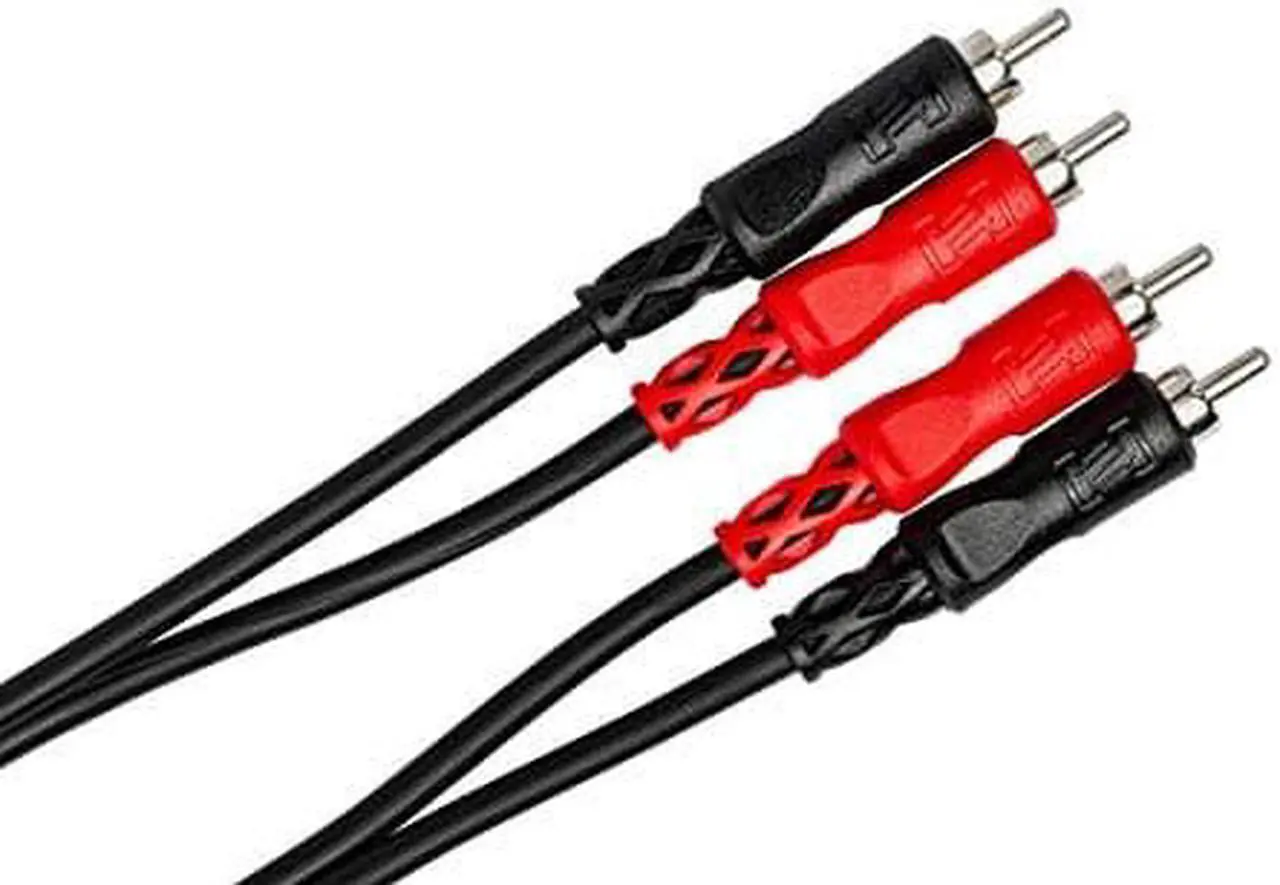 Alt view image 18 of 20 - Hosa CRA201 Dual RCA to Dual RCA Cable, 1 Meter (3.3 ft)