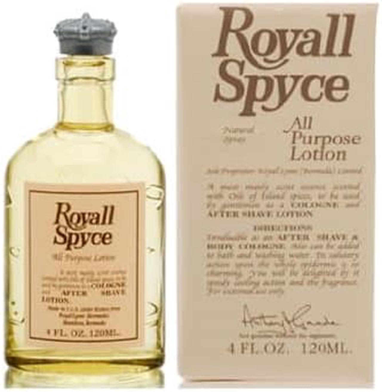 Royall Spyce Of Bermuda By Royall Fragrances For Men. All Purpose Lotion Spray 4.0 Oz