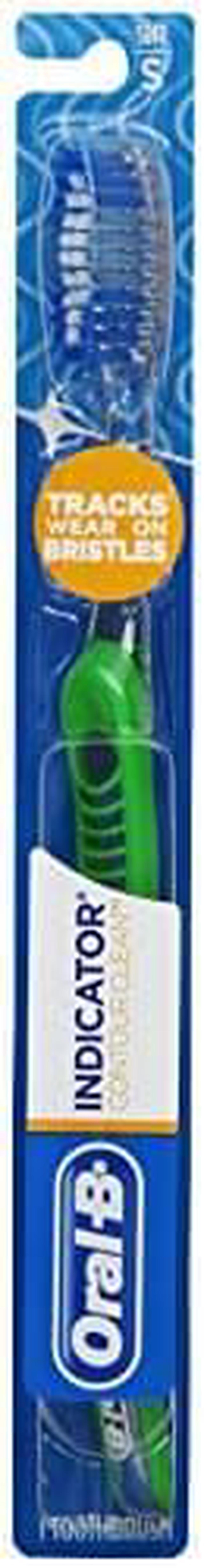 Alt view image 14 of 14 - Oral B Indicator Contour Clean Soft Toothbrush Blue 80200