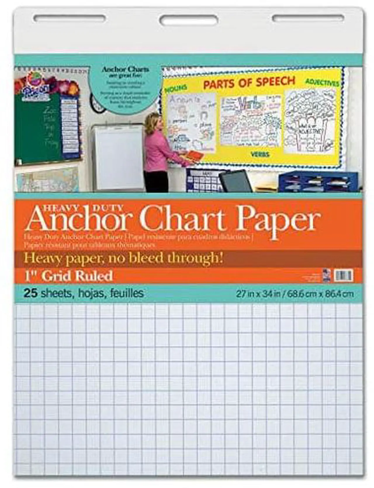Alt view image 2 of 2 - Pacon Heavy Duty Anchor Chart Paper (pac-3372)