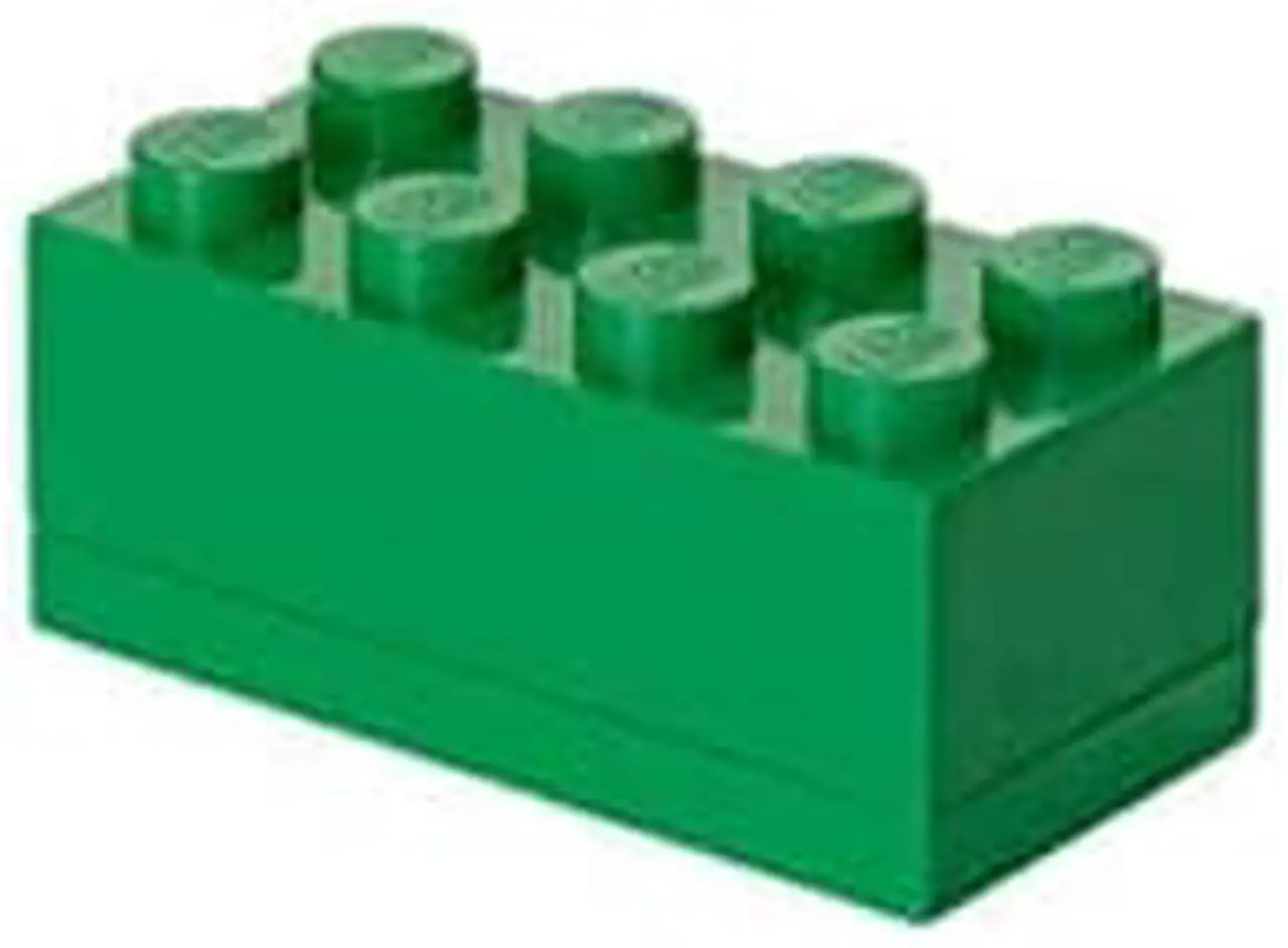 Alt view image 2 of 2 - LEGO Mini Box 8, Dark Green