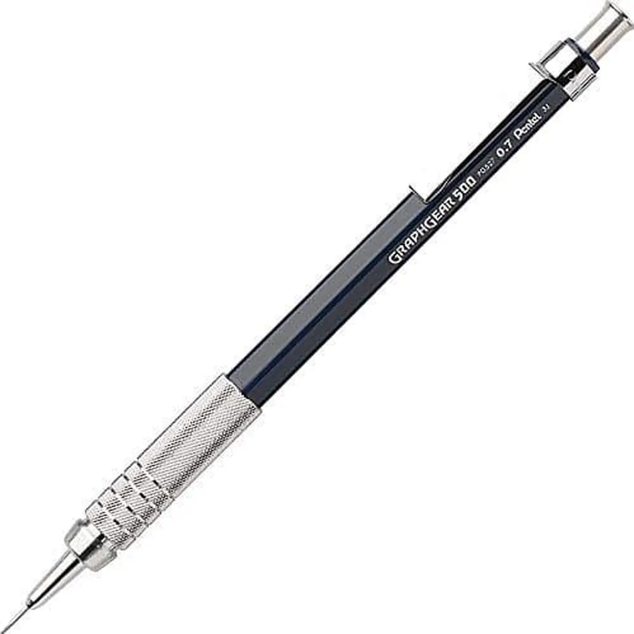 Alt view image 5 of 12 - Pentel Graphgear 500 Pencils Refillable .7mm Blue PG527C