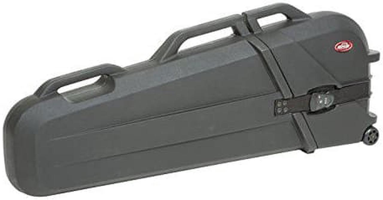 Main image of SKB ATA Rated, Electric Bass Safe with Wheels (Hard Clamshell Design for Use with GigBag)