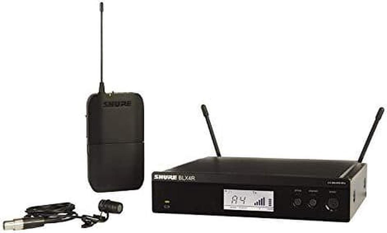 Main image of Shure BLX14R/W85 Rack Mount Wireless Microphone System with Bodypack and WL185 Lavalier Mic