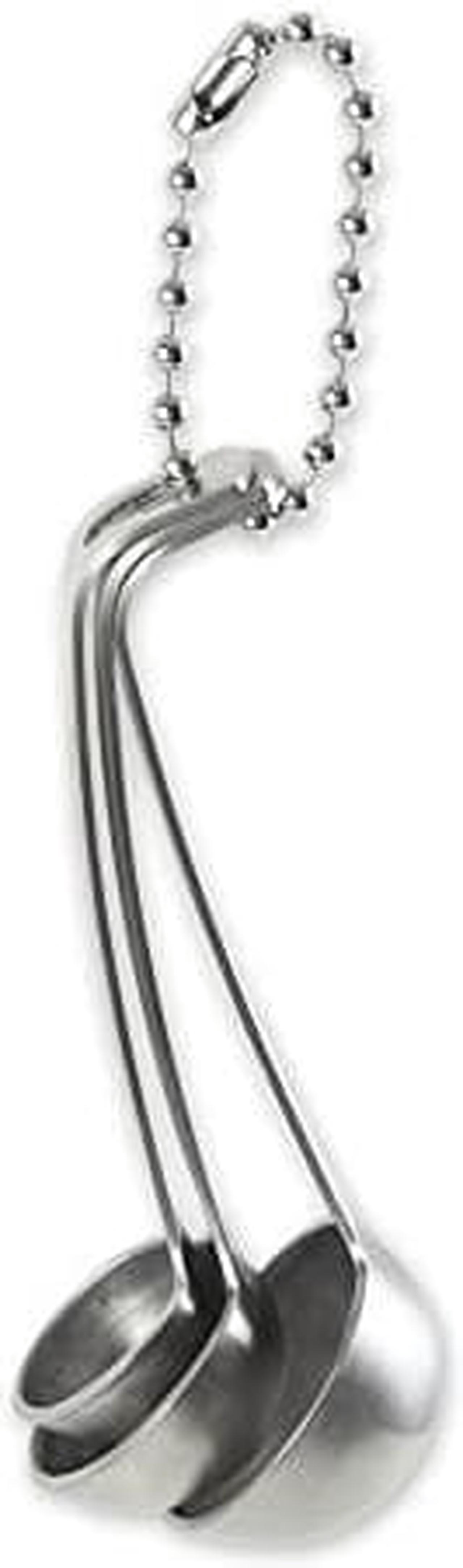 Main image of RSVP International Endurance Kitchen Collection Measuring Tools, Dishwasher Safe, Mini Ladles, 3 Piece, Stainless Steel