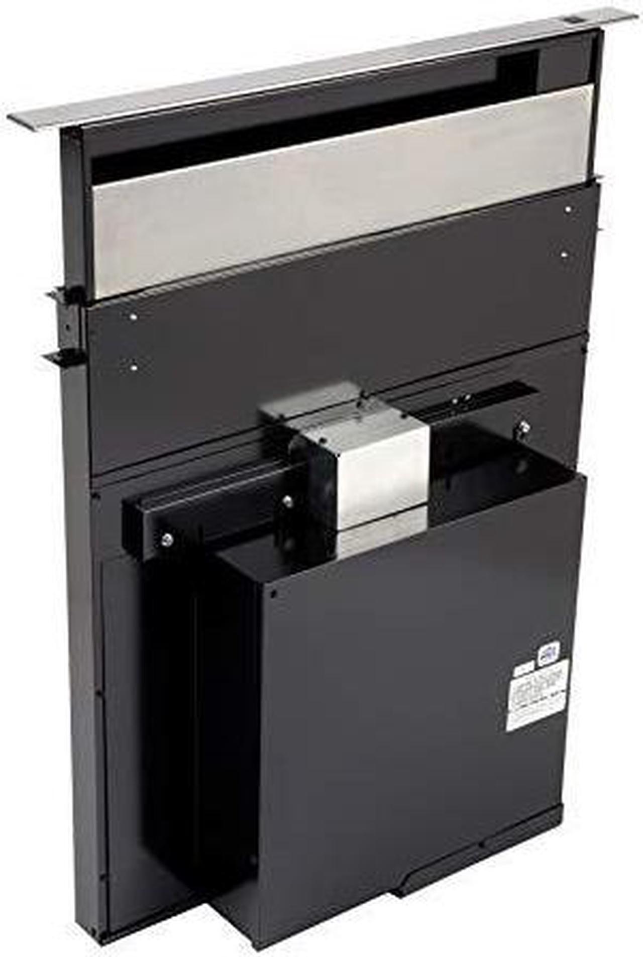 Alt view image 9 of 12 - Broan 273003 500 CFM 30" Wide Stainless Steel Downdraft Range Hood with Adjustab