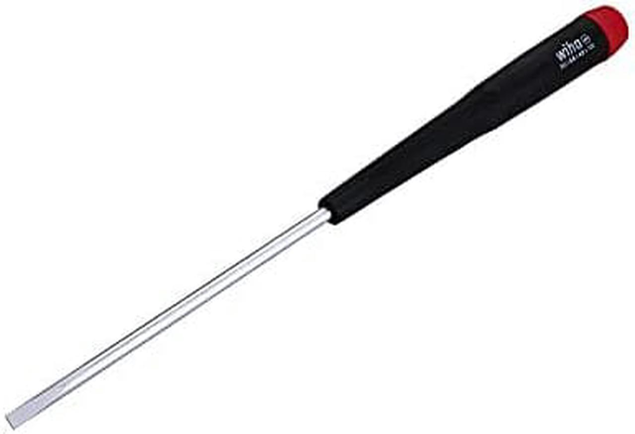 Alt view image 3 of 3 - Wiha 26041 4mm (5/32") x 100mm Precision Slotted Screwdriver