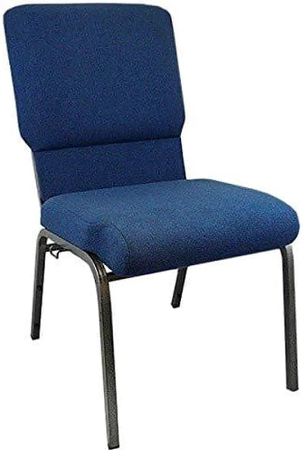 Alt view image 4 of 8 - Advantage Navy Church Chairs 18.5 in. Wide