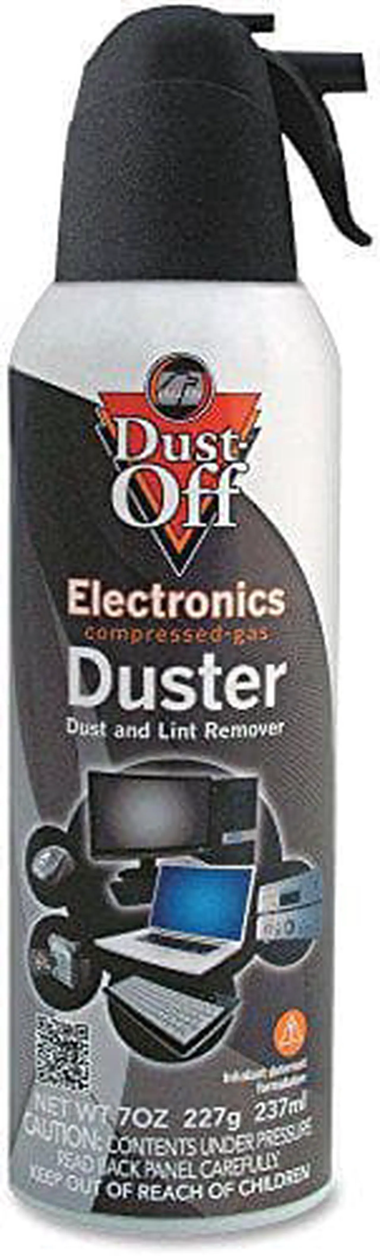 Alt view image 5 of 9 - Falcon DPSM Dust-Off Electronics Dust Remover Moisture-free, Ozone-safe - 1 Each - Black, White