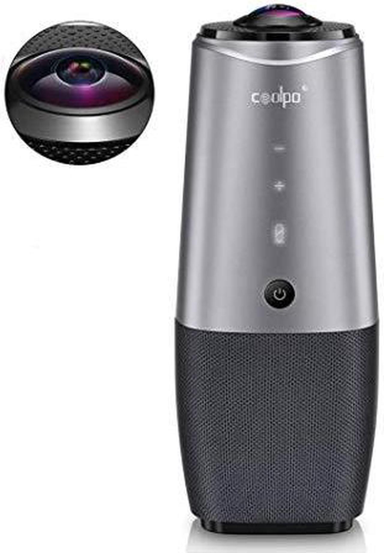 Main image of Video Conference Camera - 4K Conference Camera with Microphone, 360° View Conference Camera, AI-Sensor Facecapture Camera with 4 Microphone, All-in-One Conference Webcam for Zoom Skype Hangout Meeting