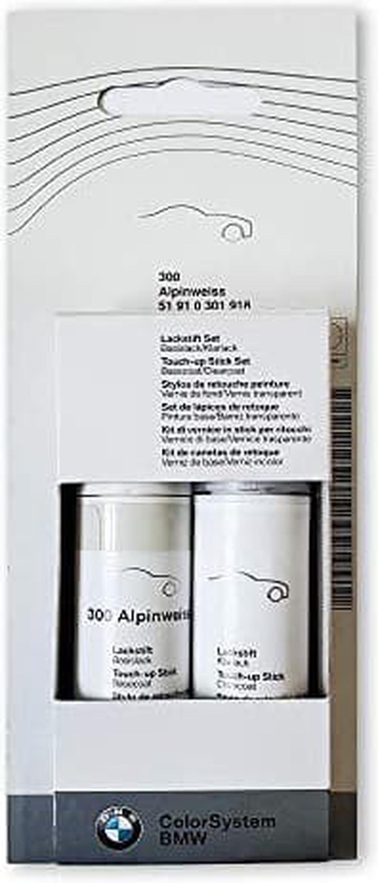 Genuine BMW Alpine White III Touch-Up Paint Code 300