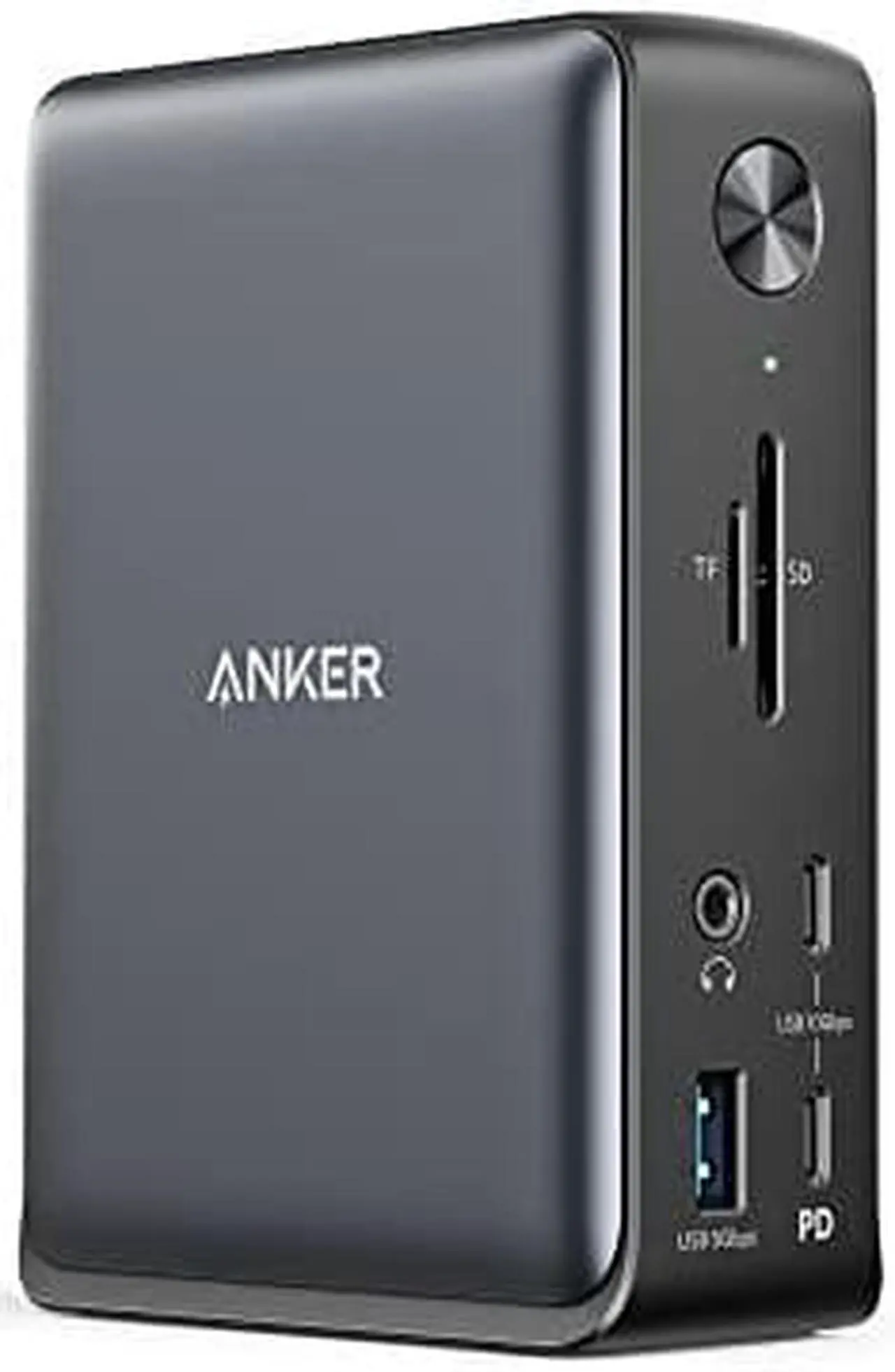 Alt view image 8 of 8 - Anker Docking Station, PowerExpand 13-in-1 USB-C Dock for USB-C Laptops, 85W Charging for Laptop, 18W Charging for Phone, 4K HDMI, 1Gbps Ethernet, Audio, USB-A Gen 1, USB-C Gen 2, SD 3.0