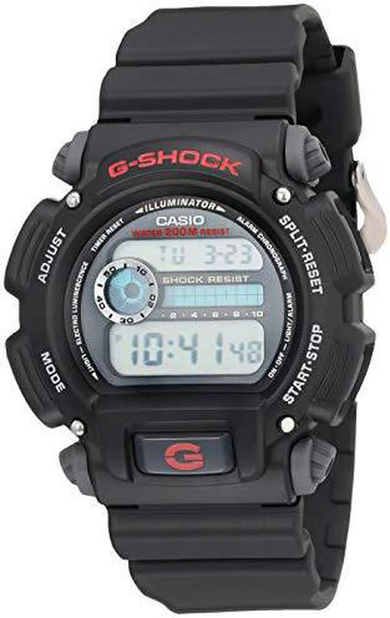 Alt view image 19 of 19 - CASIO DW-9052-1VCF G Shock Mens Watch Black