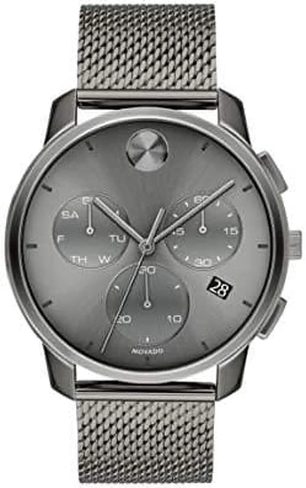 Alt view image 4 of 8 - Movado Men's Bold Gunmetal  Dial Watch - 3600635