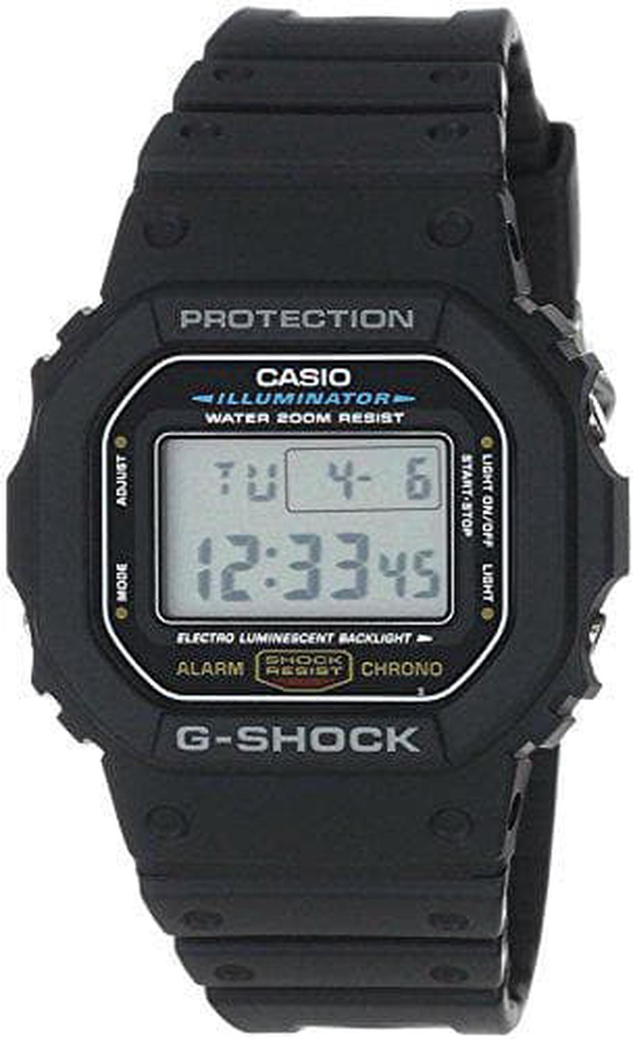 Alt view image 5 of 9 - Casio G-Shock Watch DW5600E-1V