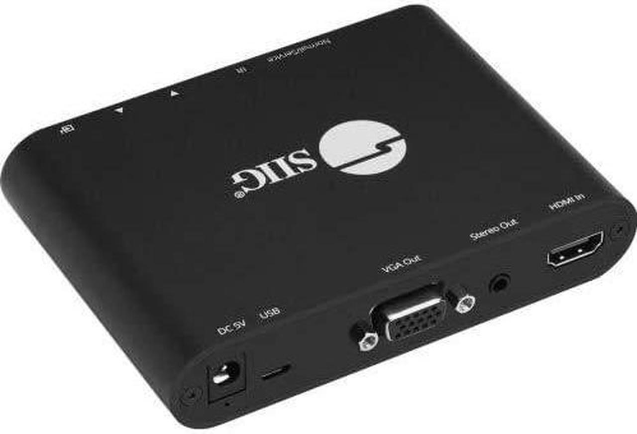 Alt view image 15 of 15 - SIIG HDMI to VGA & Audio Scaler Converter