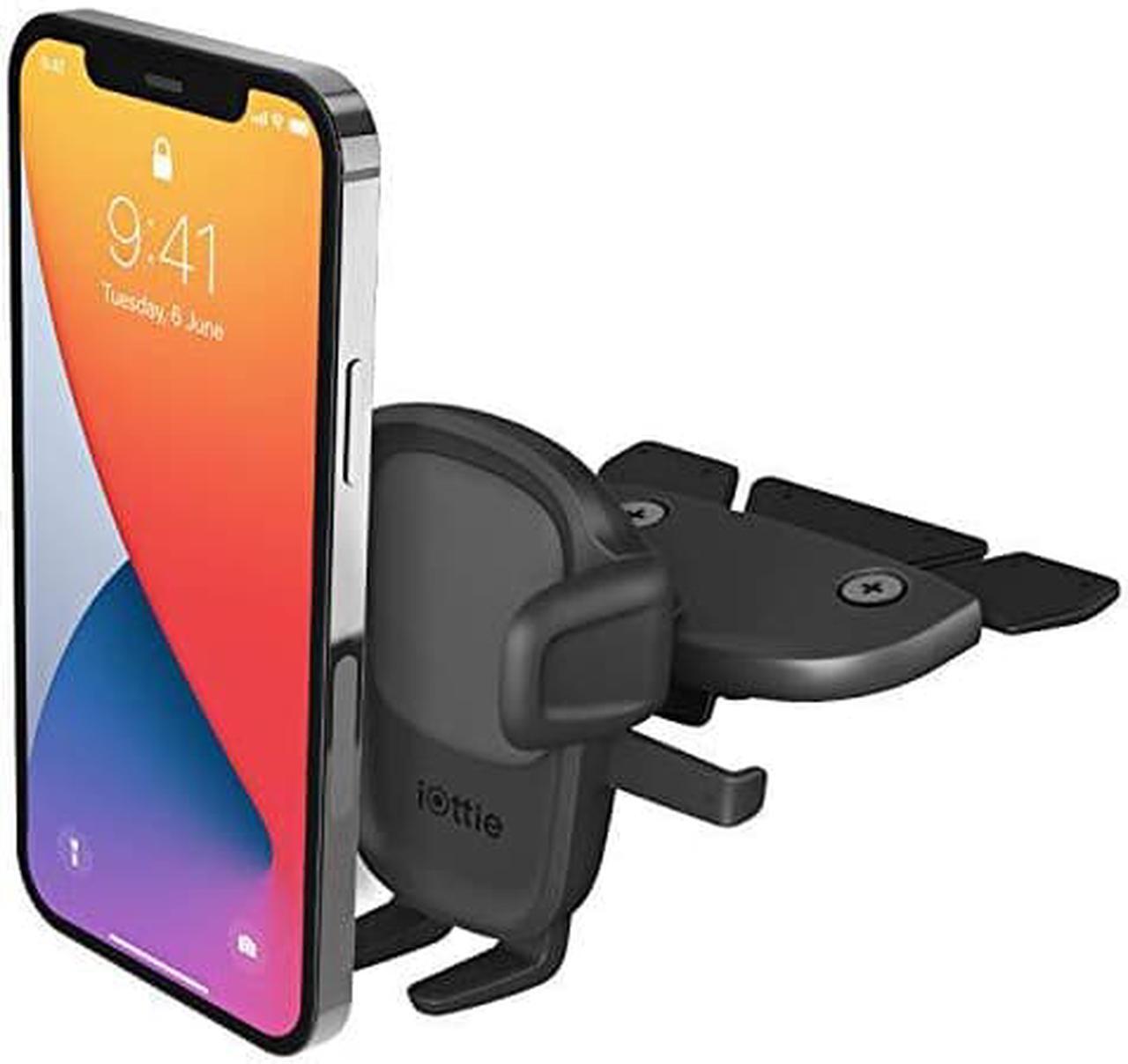 Alt view image 10 of 13 - iOttie Easy One Touch 5 CD Slot Mount Universal Black Car Holders And Mounts