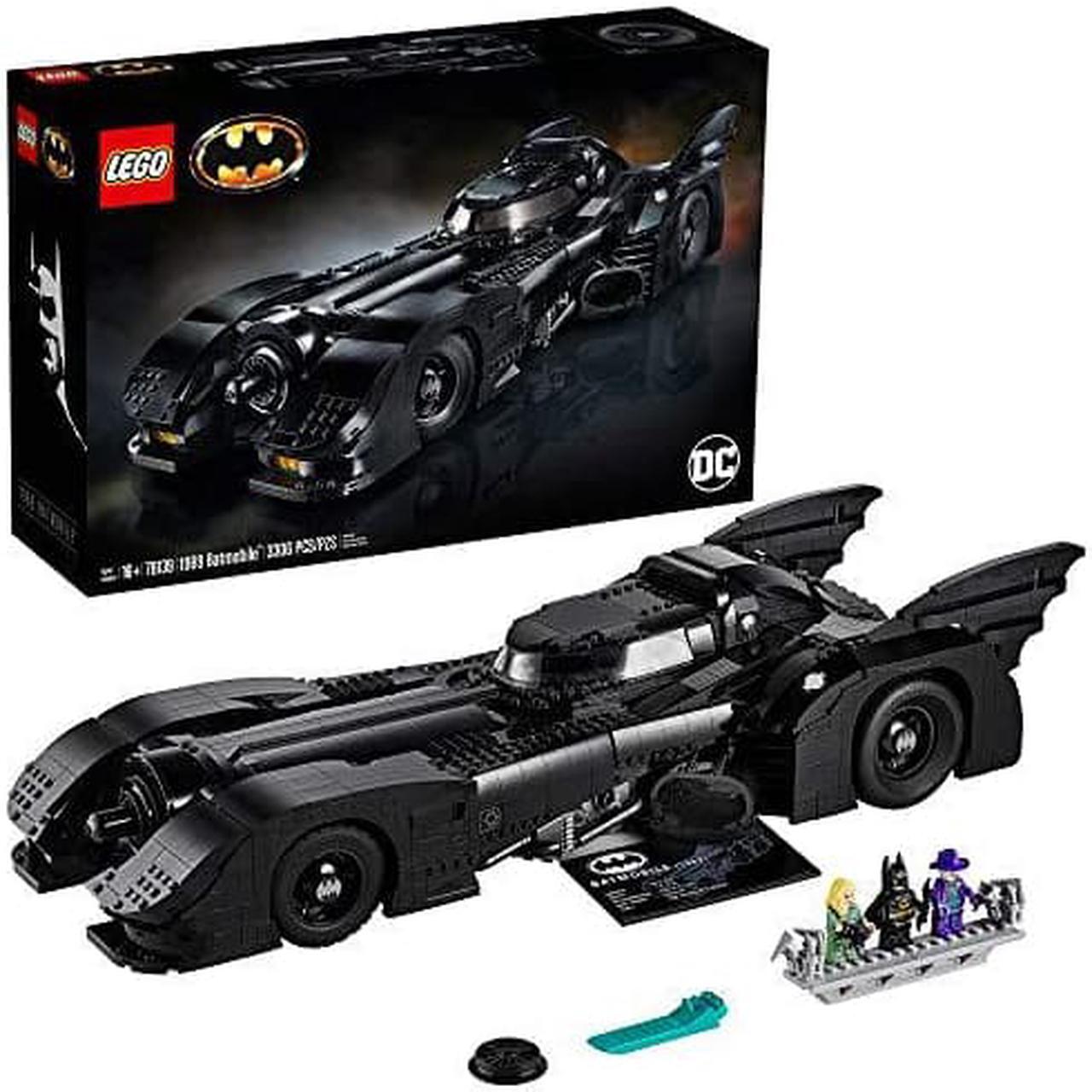 Alt view image 8 of 8 - LEGO DC Comics Super Heroes: 1989 Batmobile - 3306 Piece Building Kit [LEGO, #76139, Ages 16+]