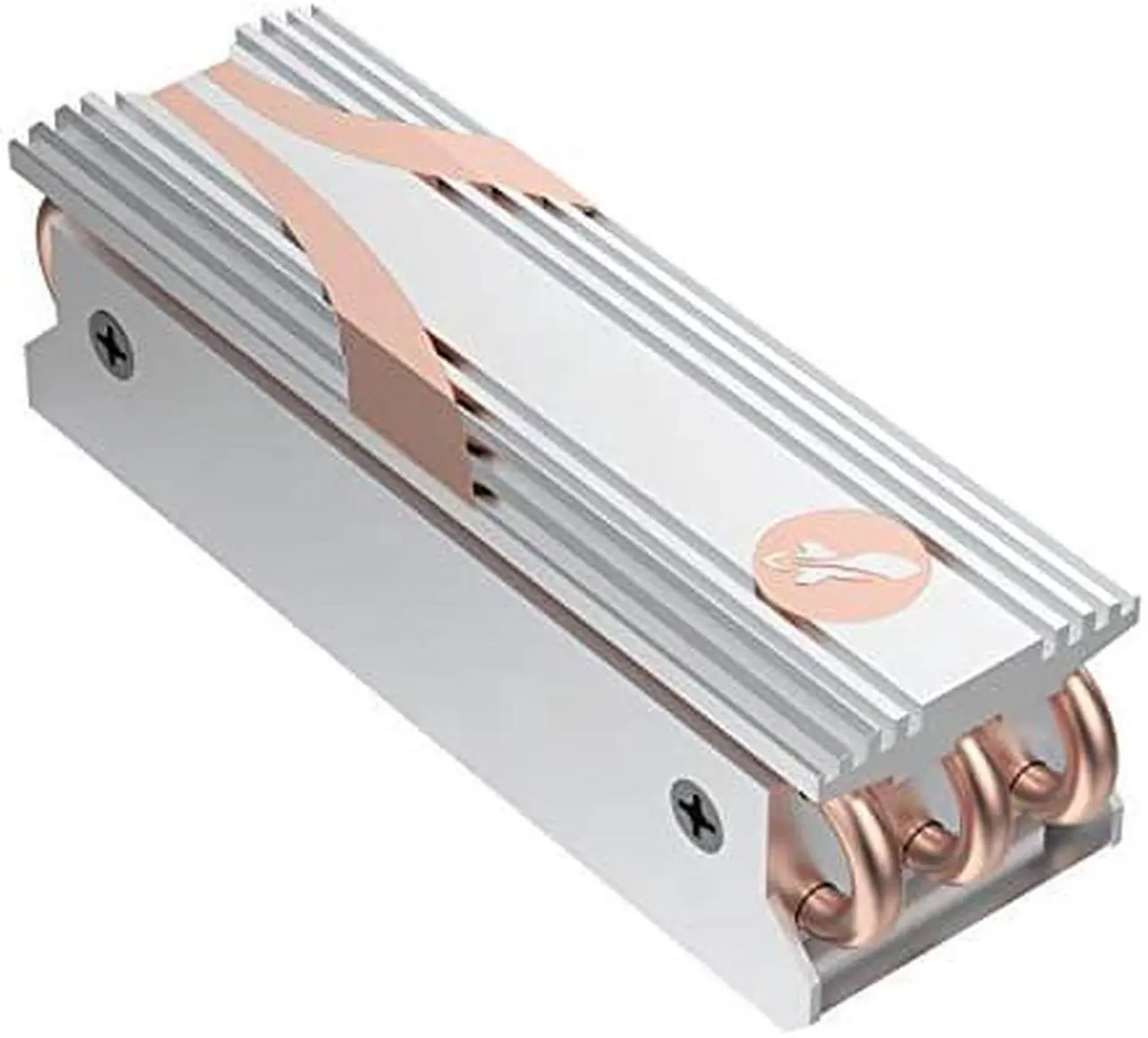 Alt view image 8 of 9 - SABRENT M.2 2280 SSD Rocket Heatsink in Silver (SB-HTSS)