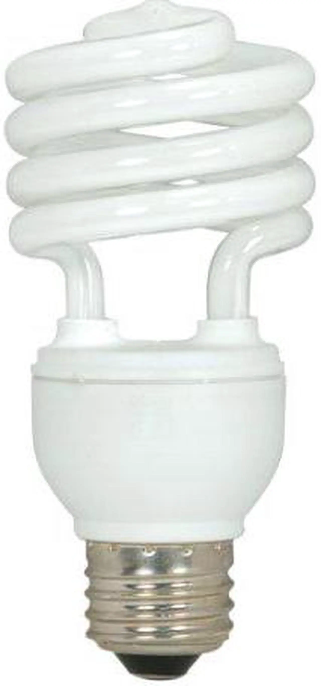 Alt view image 4 of 4 - Satco T2 18-watt Fluorescent Spiral Bulb 3-pack SDNS6271