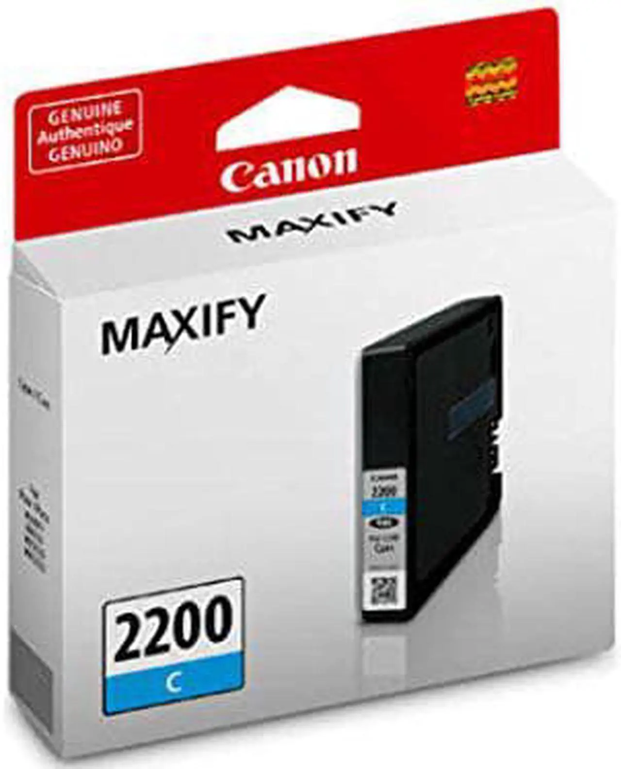 Alt view image 7 of 9 - Canon PGI-2200 Ink Cartridge - Cyan