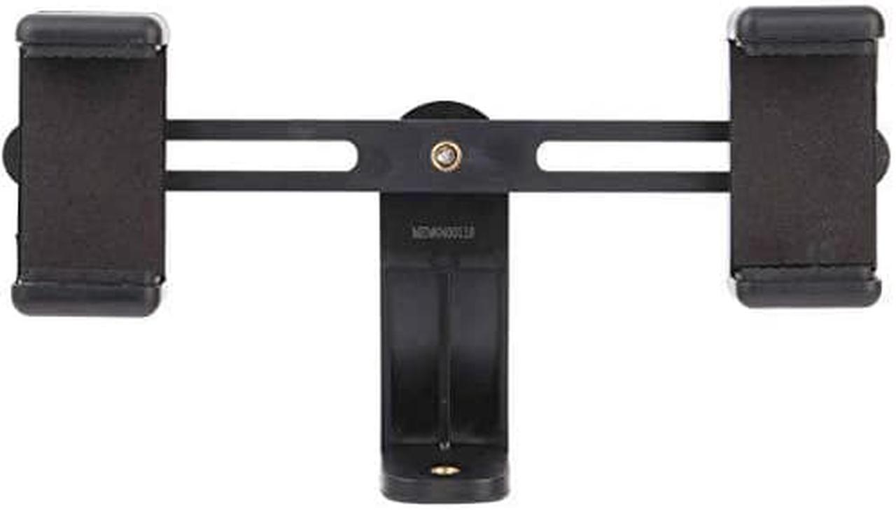 Alt view image 9 of 9 - Vivitar Tripod Mount Dual Cell 360 Phone Adapter Universal 2.3inch to 3.3inch