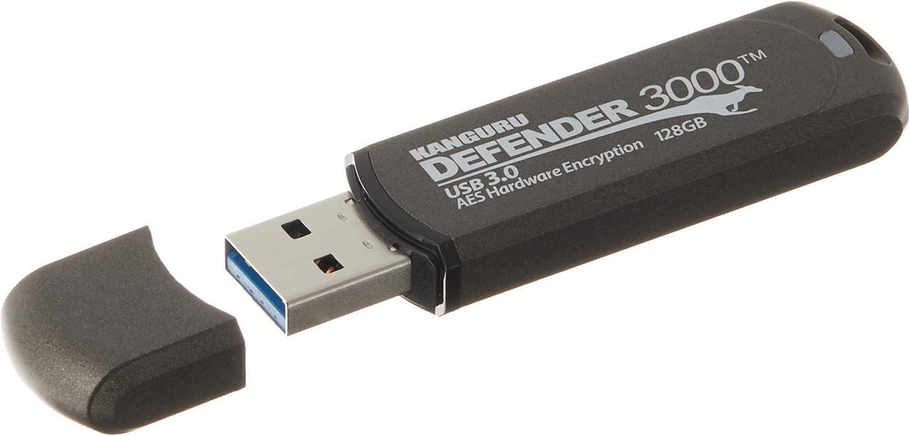 Alt view image 10 of 16 - KANGURU KDF3000-64G 64GB DEFENDER 3000 FLASH DRIVE