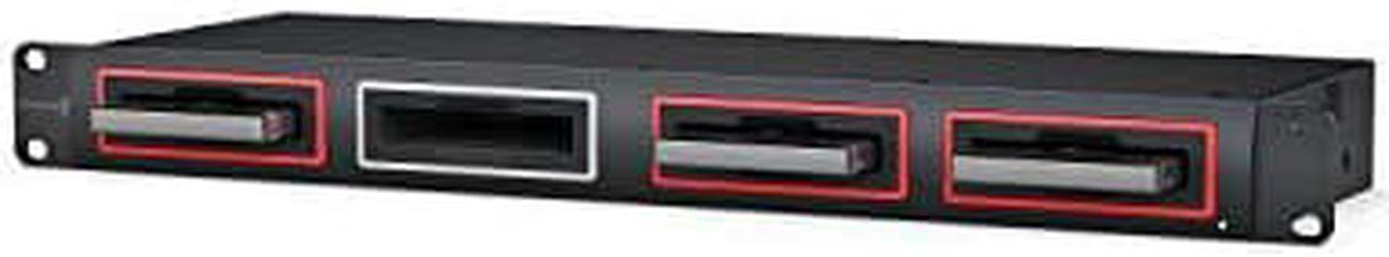 Alt view image 4 of 5 - Blackmagic Design MultiDock 10G Super Fast Rack Mount 4-Slot USB-C Disk Dock