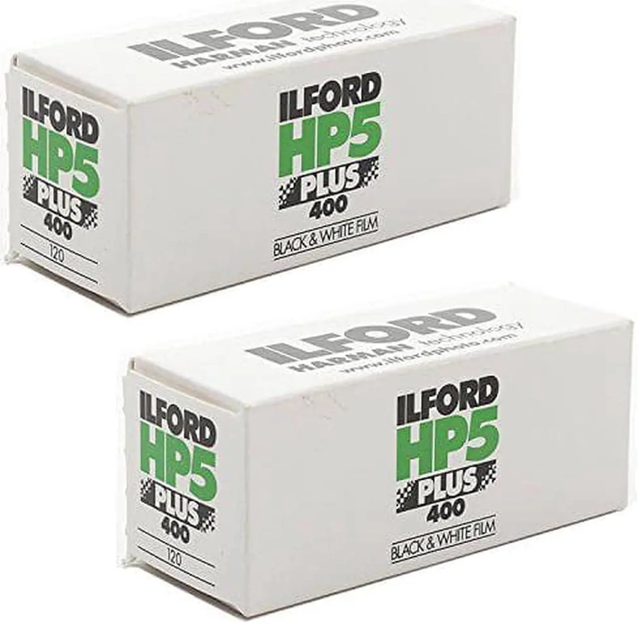 Main image of Ilford HP5 Plus Black and White Negative Film ISO 400 (120 Roll Film) 2-Pack