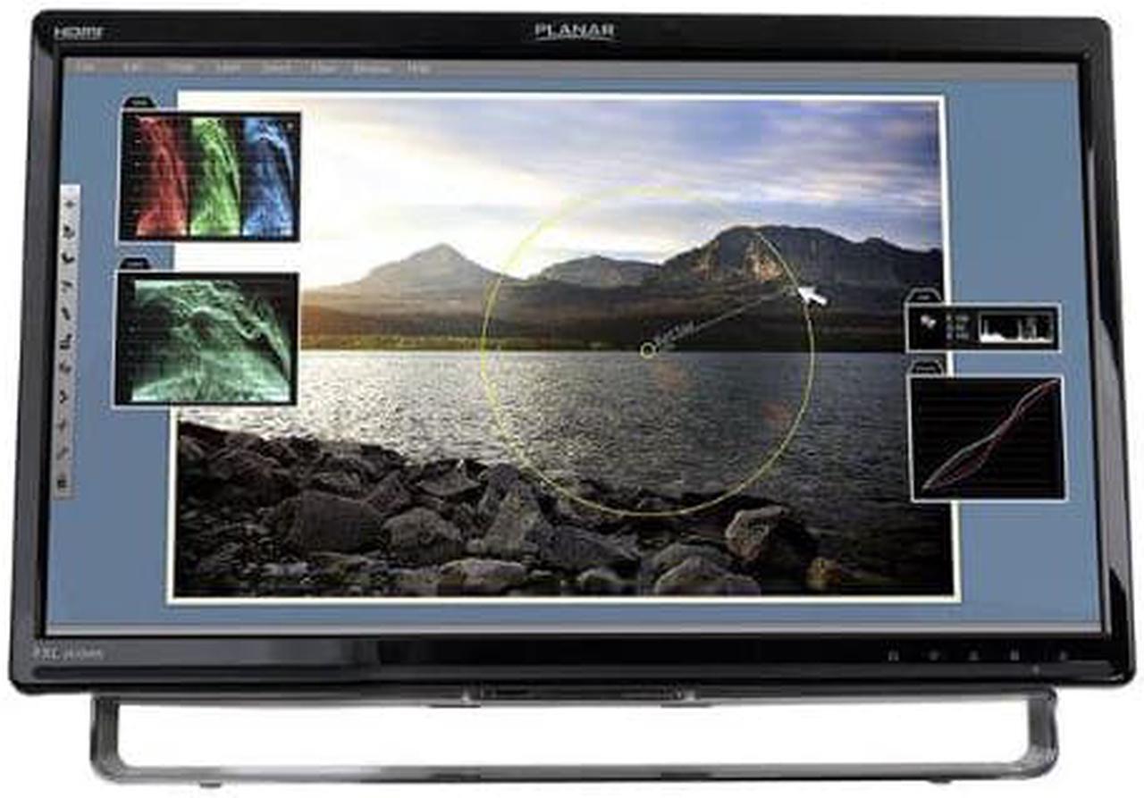 Alt view image 4 of 4 - planar pxl2230mw 22inch 16:9 1080p touchscreen lcd monitor