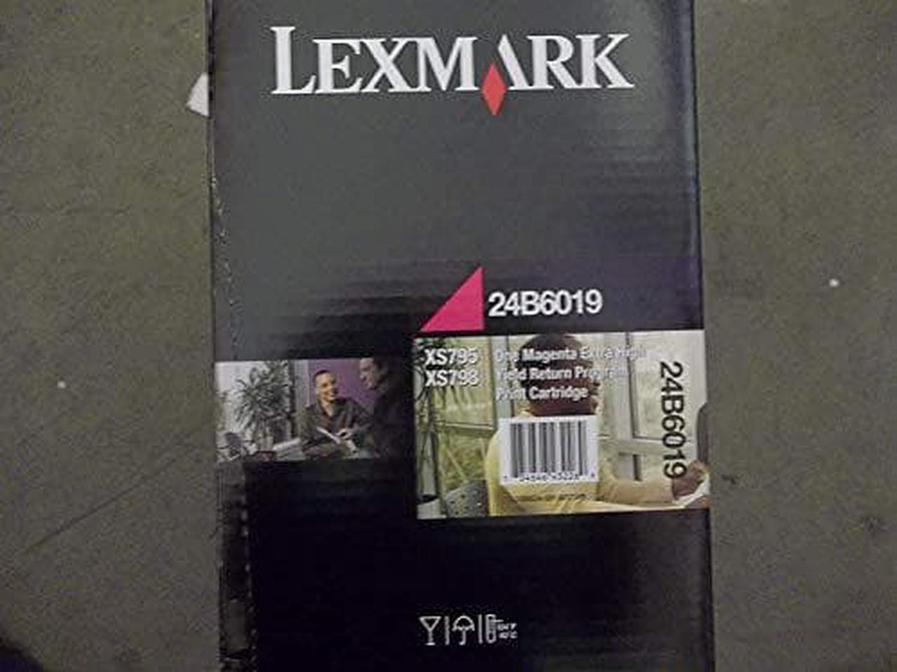 Alt view image 9 of 12 - LEXMARK XS795, XS798 MAGENTA EXTRA HIGH YIELD RETURN PROGRAM PRINT CARTRIDGE
