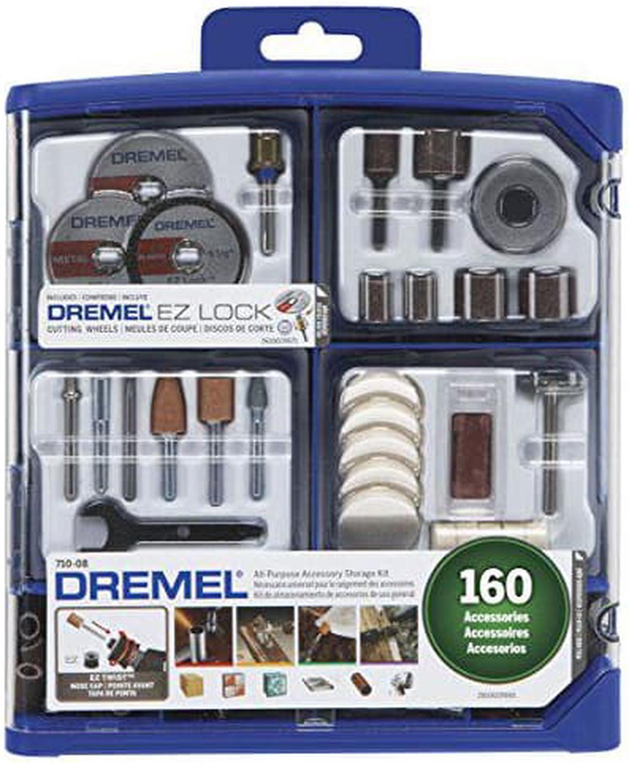Alt view image 3 of 3 - Dremel 710-08 All-Purpose Rotary Accessory Kit (160-Piece)