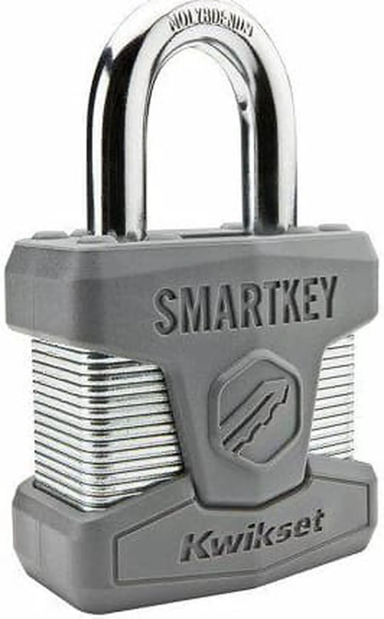 Alt view image 4 of 4 - Kwikset SmartKey 1-1/4 In. x 3/4 In. x 5/16 In. Cylinder Padlock 90260-001
