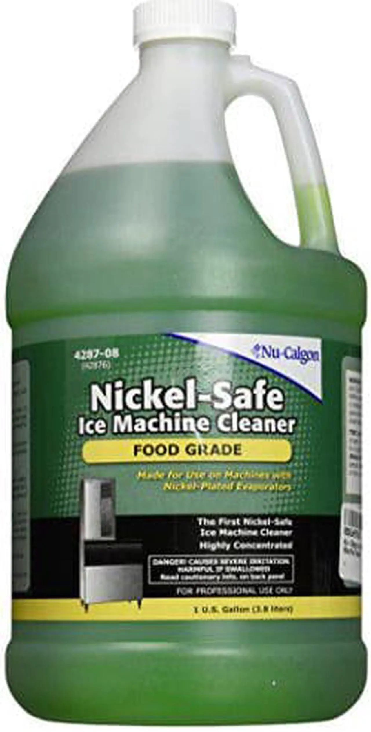 Alt view image 5 of 5 - NU-CALGON 4287-08 Ice Machine Cleaner,1 gal.,Green