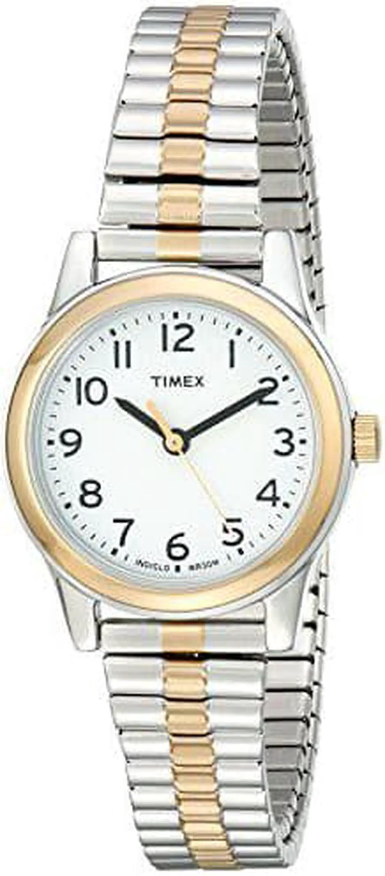 Alt view image 8 of 9 - Women's Timex Essex Avenue Two Tone Expansion Band Watch T2N068 T2N0689J