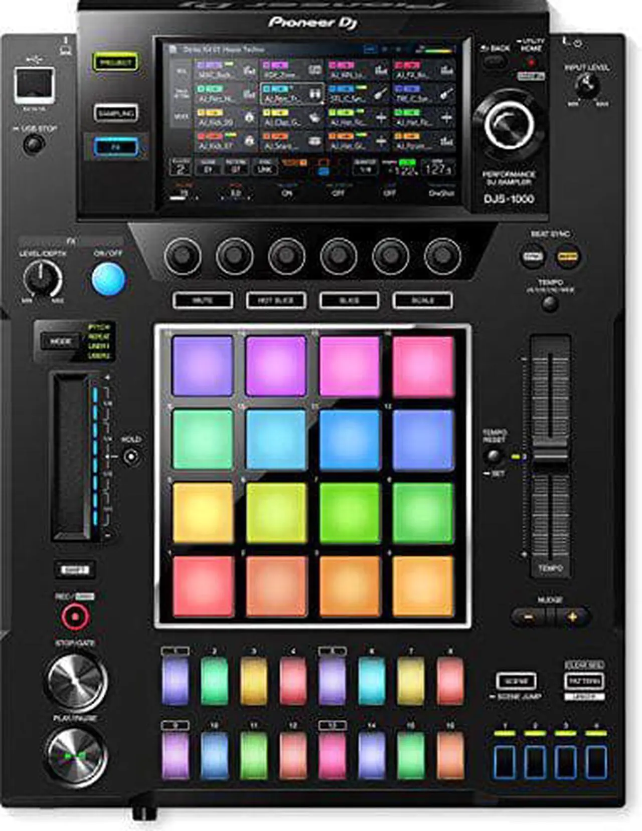 Alt view image 10 of 11 - Pioneer DJ DJS-1000 - Standalone DJ Sampler (Black)