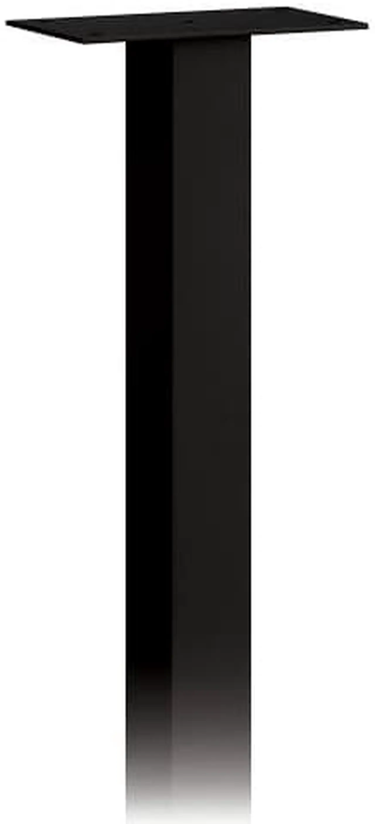 Alt view image 6 of 7 - SALSBURY INDUSTRIES 4895BLK Post, Black, Powder Coated, In Ground, -