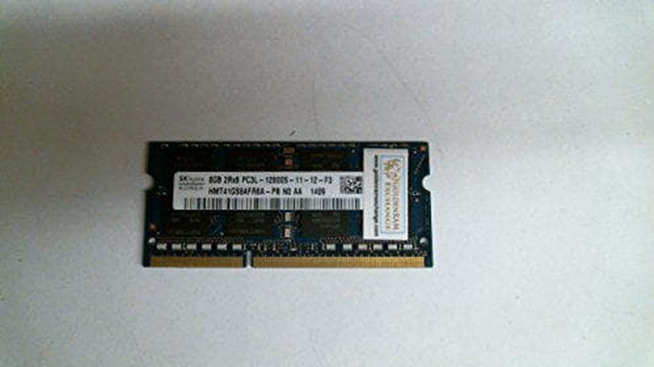 Main image of HYNIX HMT41GS6AFR8A-PB 8GB Notebook SODIMM DDR3 PC12800(1600) UNBUF 1.35v 2RX8 204P 1024MX64 512mX8