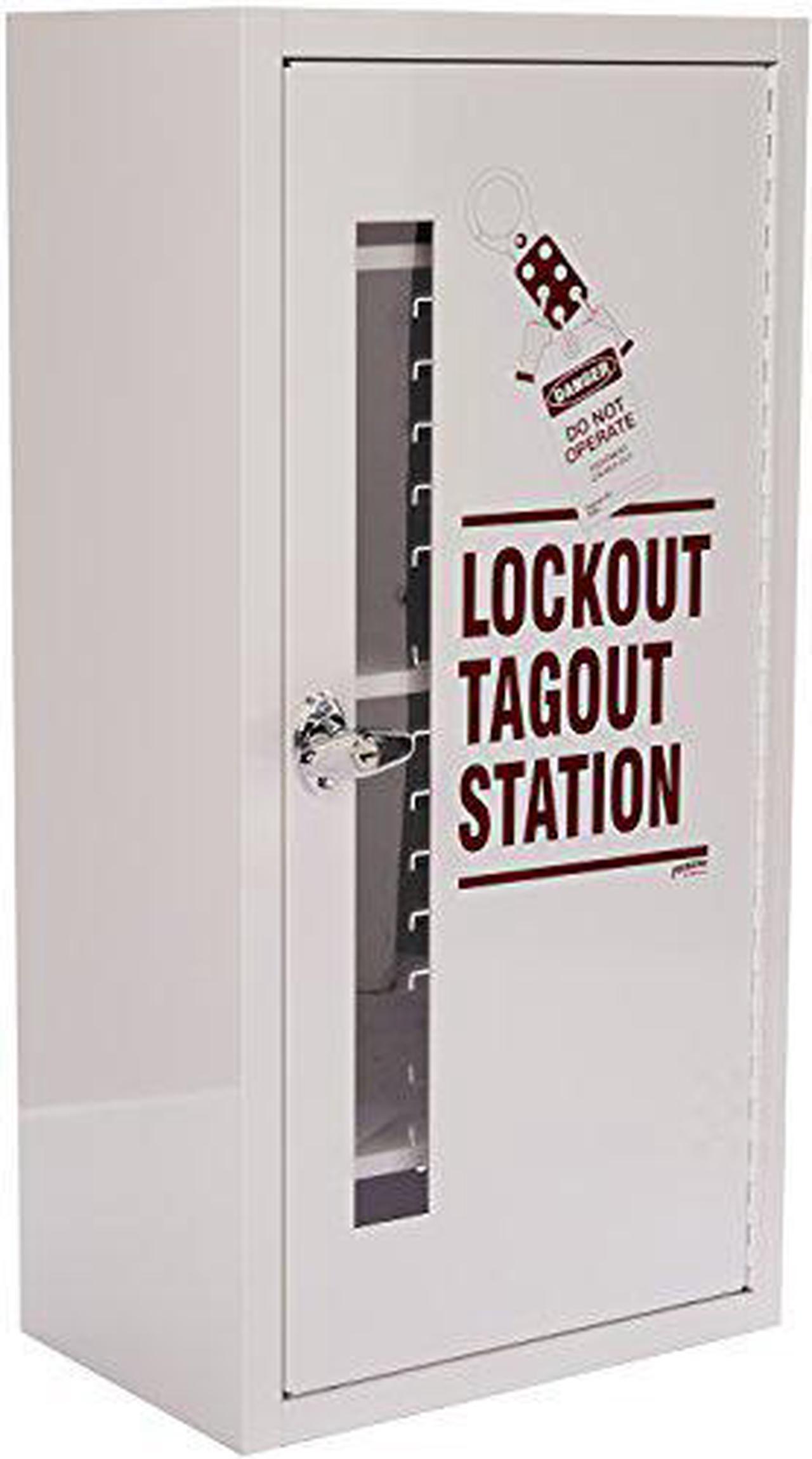 Main image of Brady LC977A, Lockout Tagout Station, Cabinet Only with Locking Handle