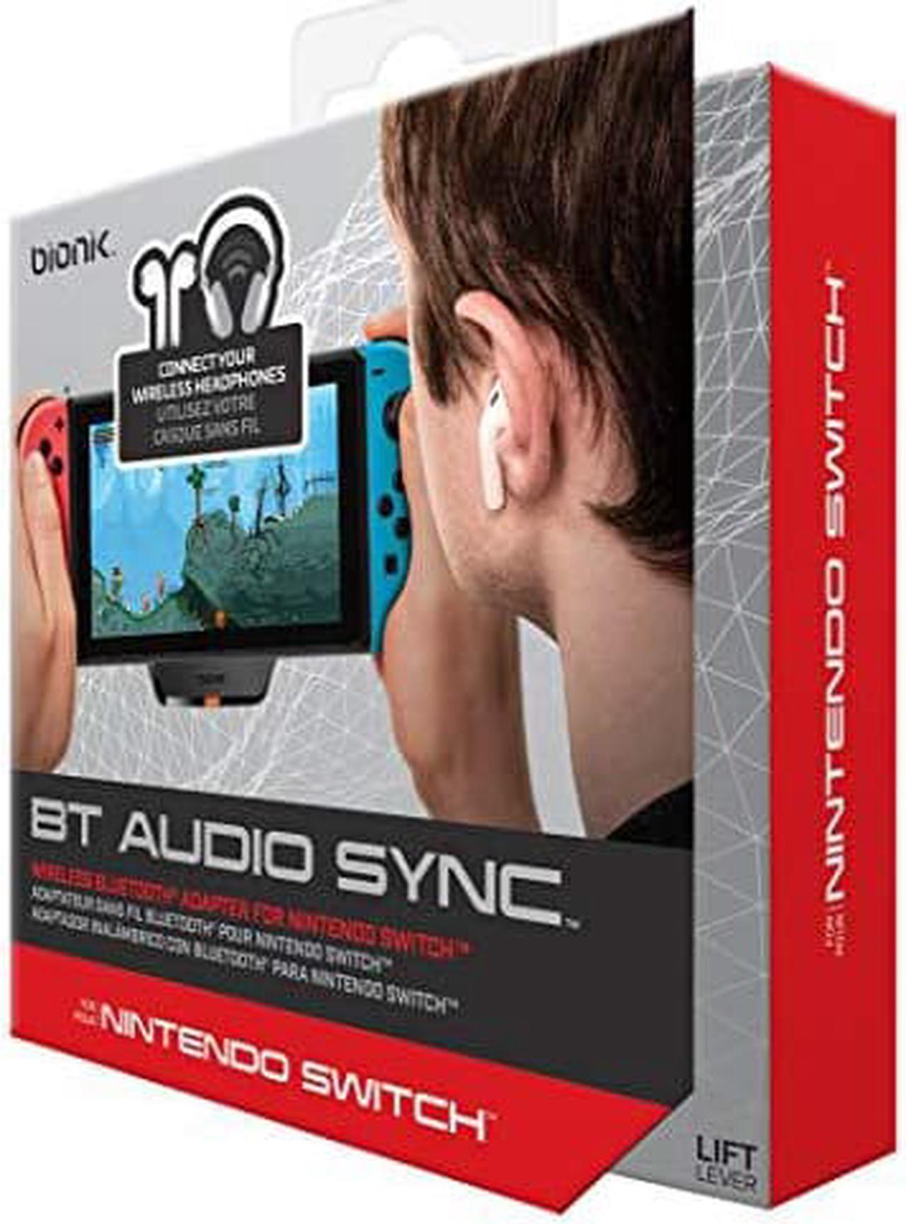 Alt view image 16 of 16 - Bionik BT Audio Sync - USB C Bluetooth Adapter for Nintendo Switch - Compatible with Wireless Bluetooth Earbuds and Headphones Including Apple Airpods, Bose, Beats, Sony, and More
