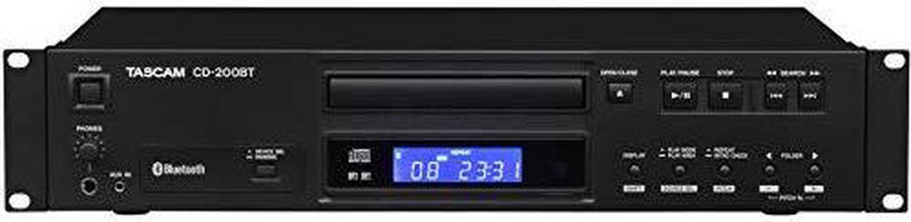 Alt view image 12 of 15 - TASCAM CD-200BT Professional 2U Rackmountable CD Player & Bluetooth Receiver
