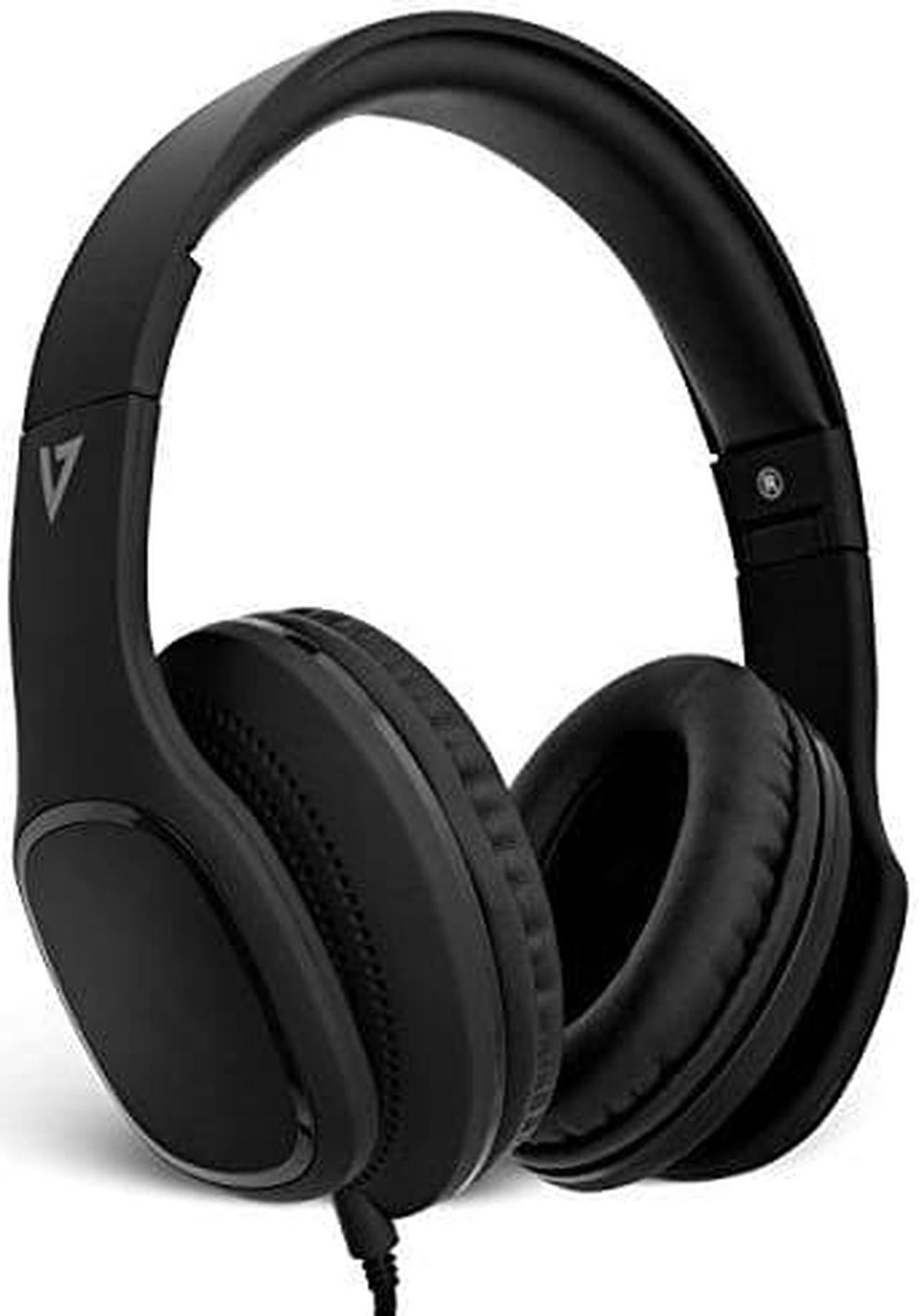 Alt view image 14 of 14 - V7 Headset - Black - Over-the-ear