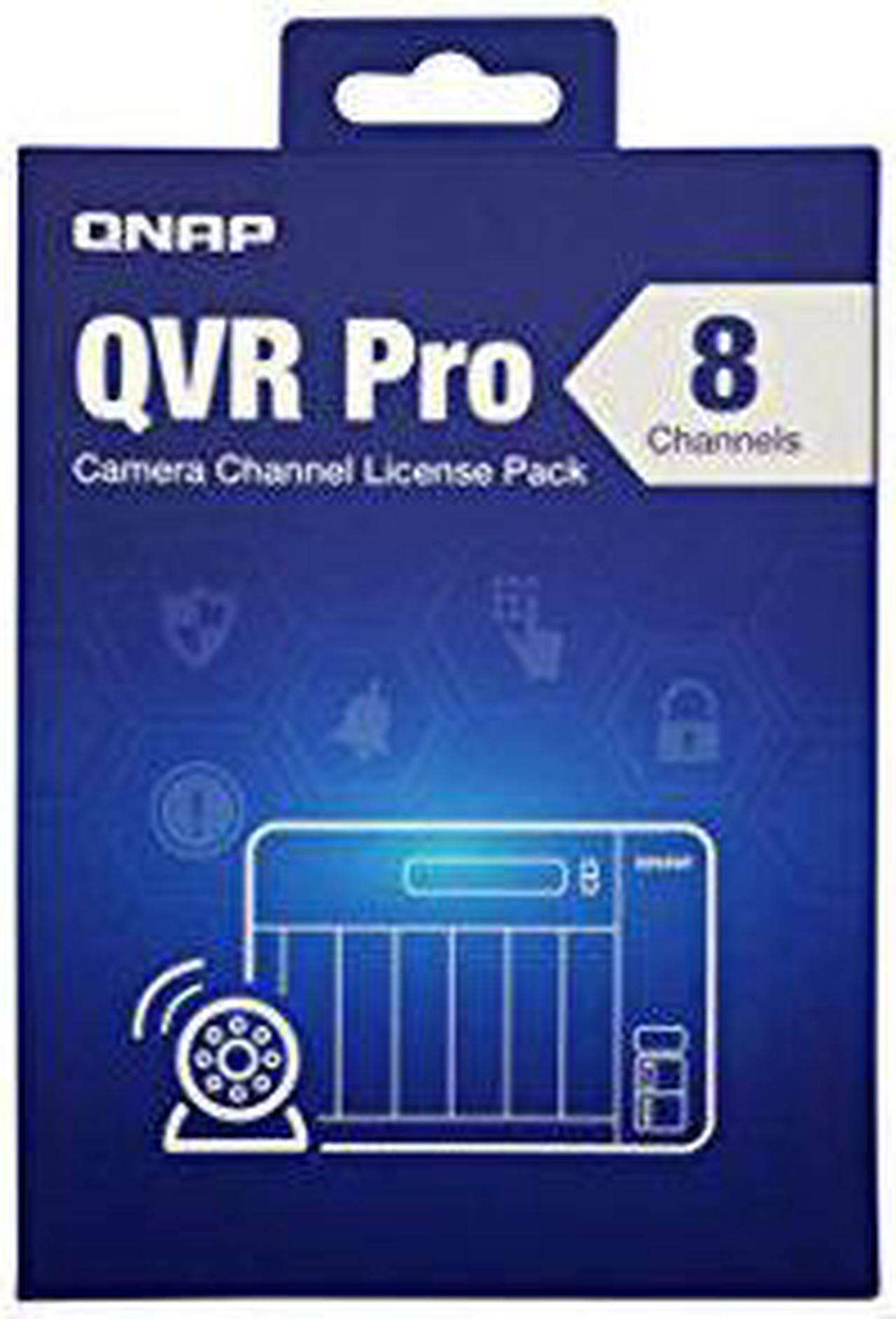 Alt view image 2 of 2 - QNAP LIC-SW-QVRPRO-8CH QNAP QVR Pro 8 Channel License (QVR Pro Gold is Required)