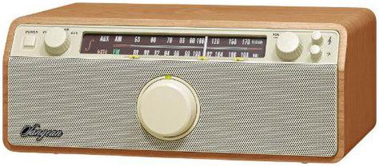 Alt view image 5 of 5 - SANGEAN FM / AM / Aux-in / Bluetooth Wooden Cabinet Receiver WR-12BT