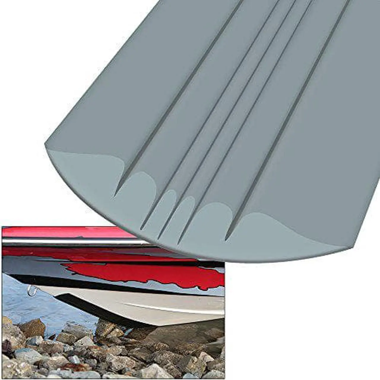 Alt view image 4 of 5 - MEGAWARE KEELGUARD 8' GRAY