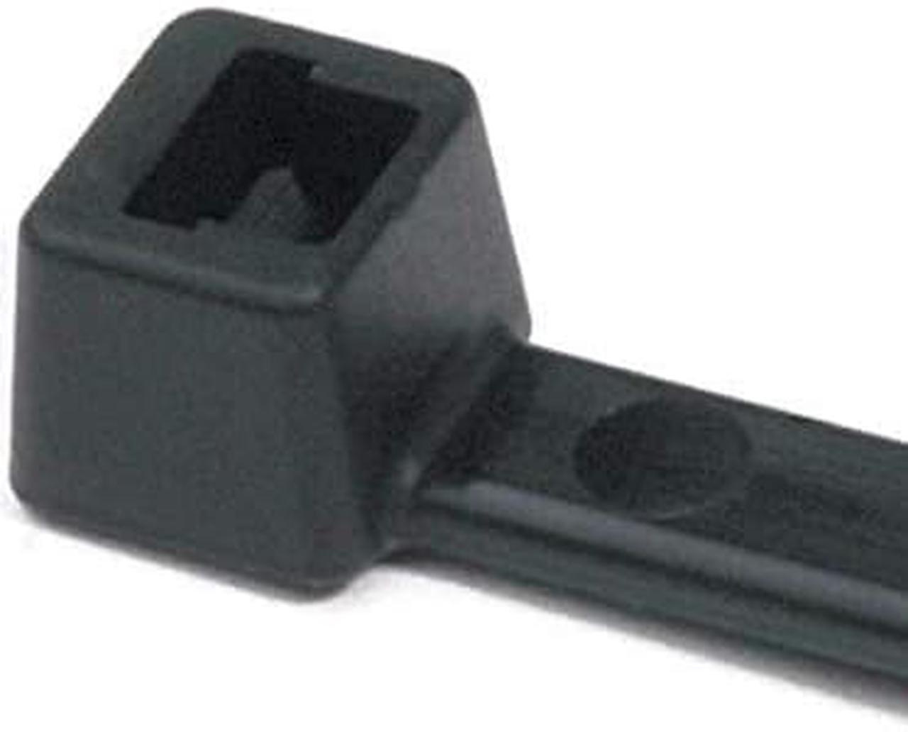 Alt view image 4 of 4 - HellermannTyton - Cable Tie,4" x 1/16", Black, 18 lb./ 1000 pk
