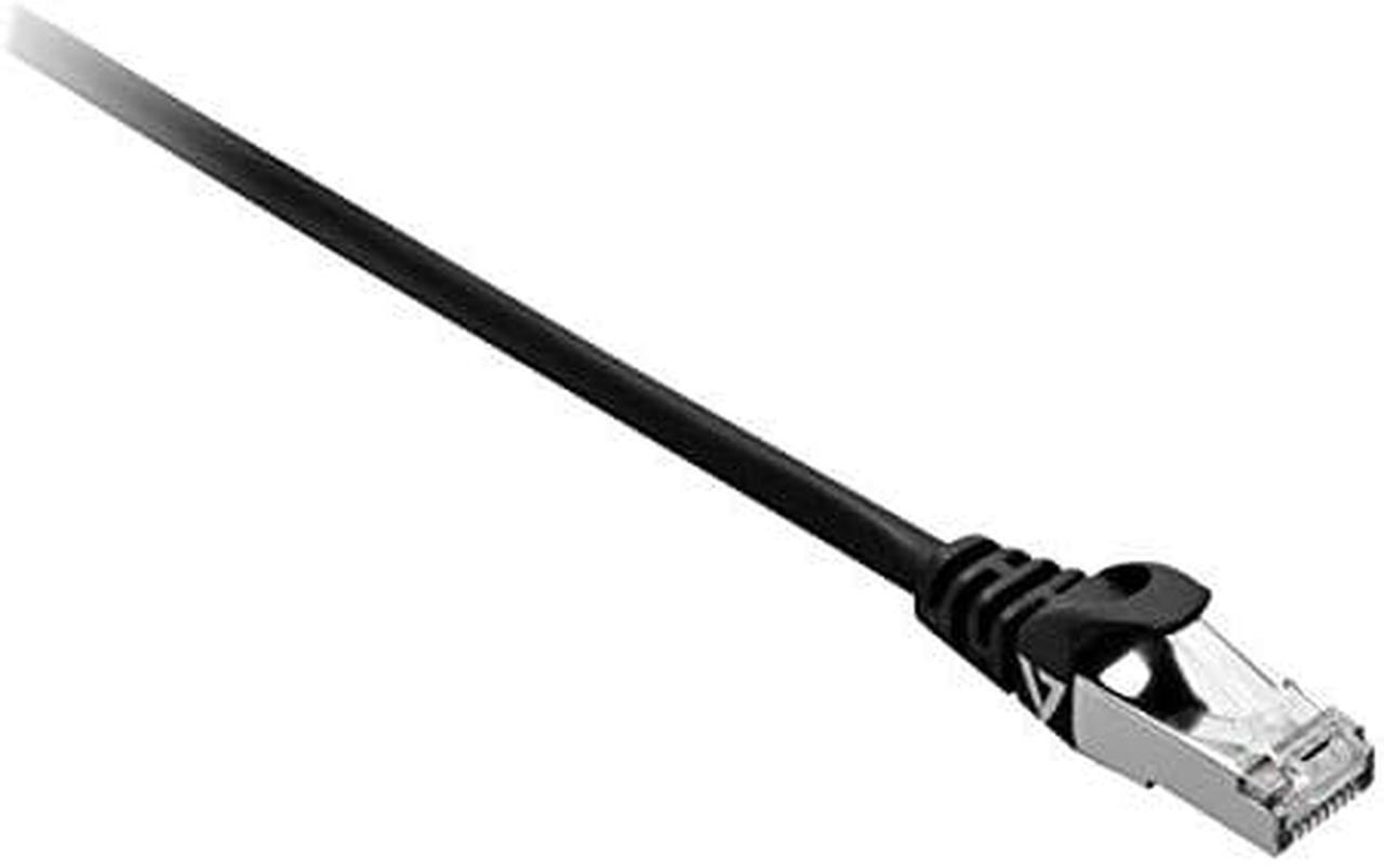 Alt view image 7 of 10 - V7-CABLES V7CAT7FSTP-1M-BLK-1E 3FT CAT7 FSTP BLACK PATCH CABLE