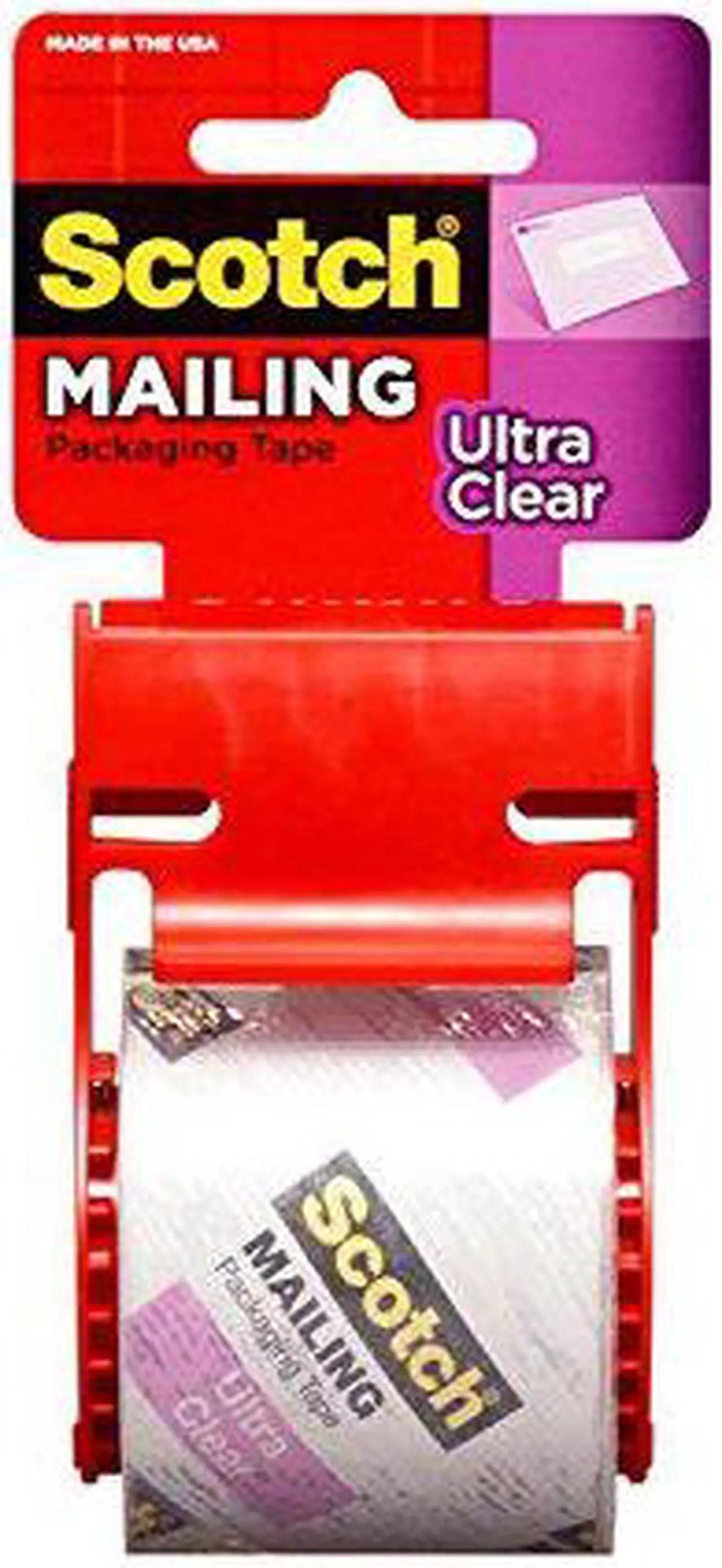 Alt view image 9 of 9 - 3m 2in. x 800in. Clear Scotch Mailing Tape  141